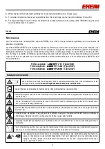 Preview for 9 page of EHEIM LiBERTY 200 Operating Instructions Manual