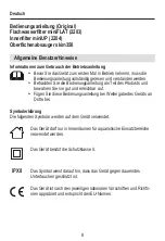 Предварительный просмотр 8 страницы EHEIM miniFLAT Operating Manual