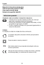 Предварительный просмотр 28 страницы EHEIM miniFLAT Operating Manual