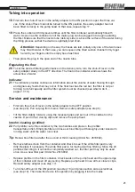 Preview for 21 page of EHEIM Professionel-3 2080 Operating Instructions Manual