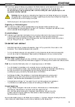 Preview for 61 page of EHEIM Professionel-3 2080 Operating Instructions Manual