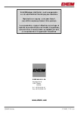 Preview for 182 page of EHEIM professionel5e 450 Operating Instructions Manual