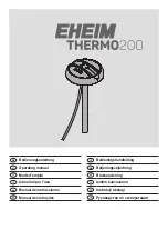 Preview for 1 page of EHEIM THERMO200 Operating Manual