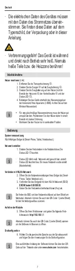 Preview for 7 page of EHEIM thermocontrol+ 150 Operating Manual