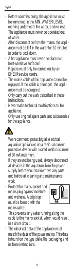 Preview for 13 page of EHEIM thermocontrol+ 150 Operating Manual