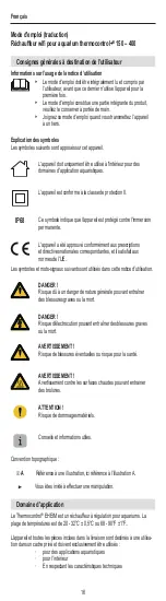 Preview for 16 page of EHEIM thermocontrol+ 150 Operating Manual