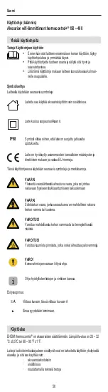 Preview for 56 page of EHEIM thermocontrol+ 150 Operating Manual