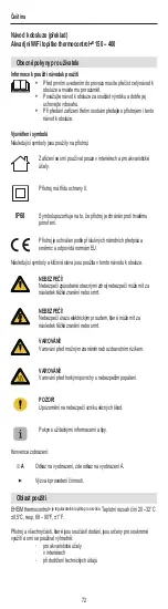 Preview for 72 page of EHEIM thermocontrol+ 150 Operating Manual