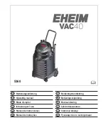 EHEIM VAC40 Operating Manual preview