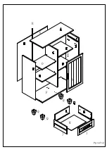 Preview for 2 page of EHF FC w/3 Shelves Assembly Instructions Manual