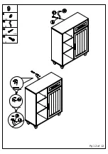 Preview for 13 page of EHF FC w/3 Shelves Assembly Instructions Manual