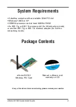 Preview for 2 page of eHome EH-102 Quick Install Manual