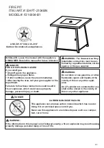 Предварительный просмотр 1 страницы EHOMEXPERT EHFT-2104BN Assembly Instructions Manual