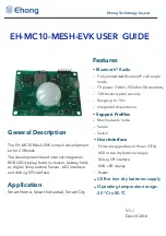 Ehong EH-MC10-MESH-EVK User Manual предпросмотр