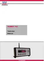 Предварительный просмотр 1 страницы EHP TELEBOX PLC Technical Manua