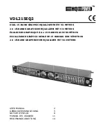 EHQ Power VDL215EQ2 User Manual предпросмотр