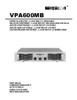 Preview for 1 page of EHQ Power VPA600MB User Manual