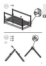 Preview for 9 page of Ehrenkind House Bed Pure HBT01-P-160X80-N Assembly Instructions Manual