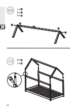 Preview for 10 page of Ehrenkind House Bed Pure HBT01-P-160X80-N Assembly Instructions Manual