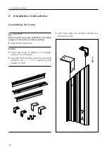 Предварительный просмотр 10 страницы EHRET Fast frame Z135 Installation Instructions Manual