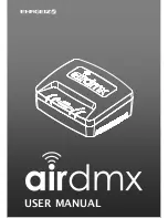 Предварительный просмотр 1 страницы Ehrgeiz airDMX User Manual