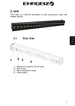 Preview for 40 page of Ehrgeiz Fusion FS-80 RGBW/1 Operating Manual