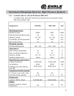 Preview for 18 page of EHRLE HS 1040 Series Operating Instruction