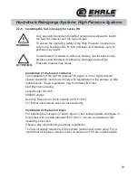 Preview for 36 page of EHRLE HS 1040 Series Operating Instruction