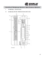 Preview for 104 page of EHRLE HS 1040 Series Operating Instruction