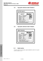 Preview for 16 page of EHRLE KD 2x2 Series Operator'S Manual