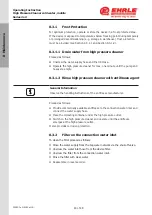 Preview for 40 page of EHRLE KD 2x2 Series Operator'S Manual