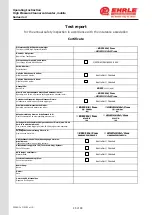 Preview for 46 page of EHRLE KD 2x2 Series Operator'S Manual