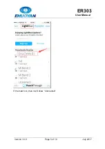 Предварительный просмотр 5 страницы EHUOYAN ER303 Manual