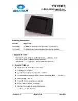 Preview for 1 page of EHUOYAN YHY638F User Manual