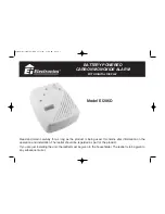 Preview for 1 page of Ei Electronics Carbon Monoxide Alarm Ei206D User Manual