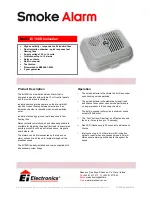 Ei Electronics Ei 100R Ionisation Technical Specifications preview