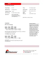 Preview for 2 page of Ei Electronics Ei 159 Product Manual