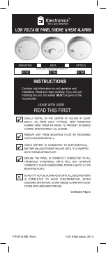 Preview for 1 page of Ei Electronics Ei 181 Ionisation Instructions Manual