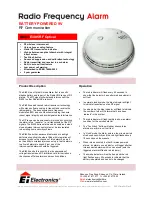 Предварительный просмотр 1 страницы Ei Electronics Ei 405 Technical Specifications