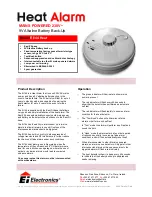 Preview for 1 page of Ei Electronics Ei144 Heat Product Manual