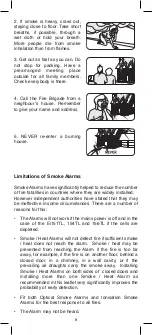 Предварительный просмотр 8 страницы Ei Electronics Ei151TL User Instructions