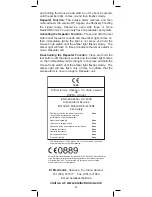 Предварительный просмотр 20 страницы Ei Electronics Ei3100RF? Ei3500RF Instruction Leaflet