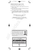 Preview for 16 page of EI Ei100R3 Instruction Leaflet