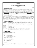 Предварительный просмотр 25 страницы EI MUX-8A Operating And Installation Instructions