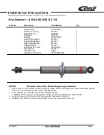 Eibach E60-82-005-02-10 Installation Instructions preview