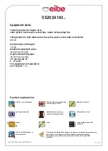 Preview for 6 page of eibe fantallica 552024143 Series Assembly And Maintenance Manual