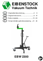 EIBENSTOCK 09654000 Original Instructions Manual предпросмотр