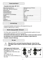 Preview for 4 page of EIBENSTOCK BST 50 V Operating Instructions Manual