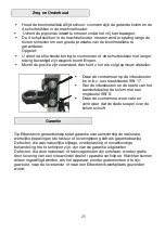 Preview for 25 page of EIBENSTOCK BST 50 V Operating Instructions Manual