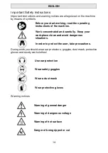 Предварительный просмотр 14 страницы EIBENSTOCK EBS 180 F Original Instructions Manual